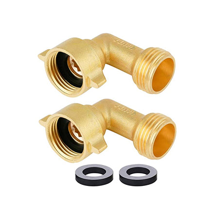 Garden Hose Connector 90 Degree Brass Garden Hose Elbow Solid Brass