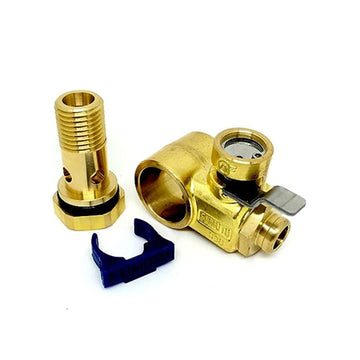 M12-1.25 Sx Series Drain Valve, Bronze