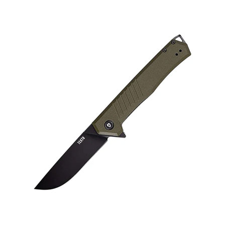 Alpha Folding Knife, Modified Straight Back Blade, D2 Steel