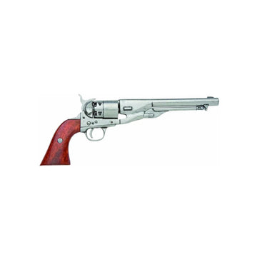 FD1007G Denix M1860 Army Issue Revolver, Grey - Non-Firing Replica