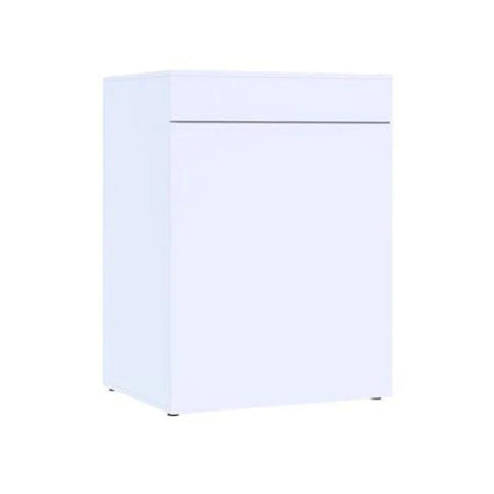 45G  CABINET STAND - WHT HIGH GLOSS 36" TALL