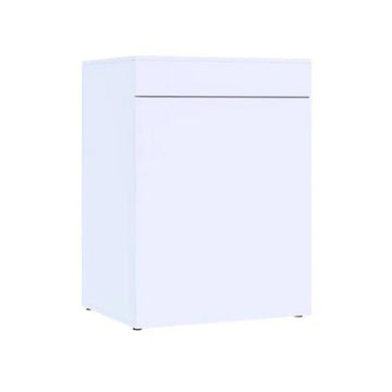 45G  CABINET STAND - WHT HIGH GLOSS 36