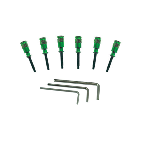 Hollow Point Intonation System, Anodized Green