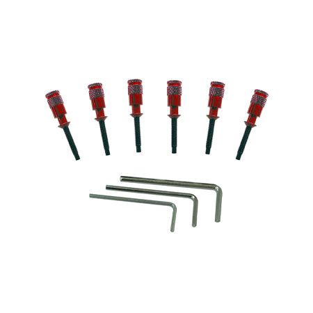 Hollow Point Intonation System, Anodized Red