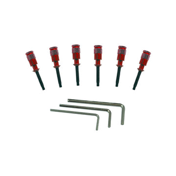 Hollow Point Intonation System, Anodized Red
