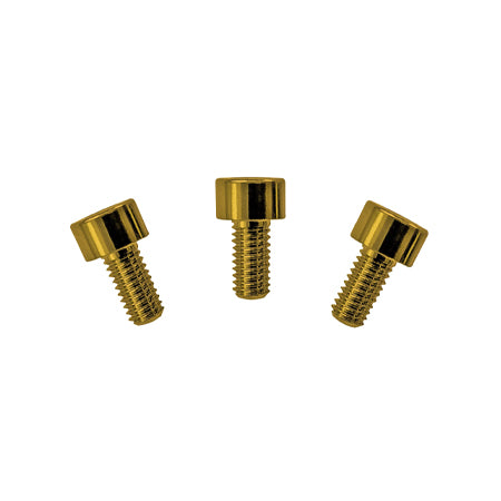 Floyd Rose Nut Clamping Screws, Stainless Steel (3) - Gold