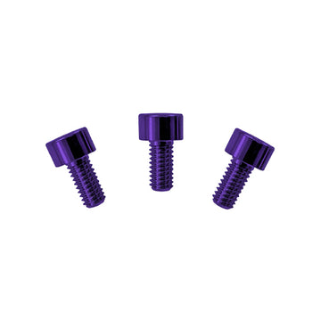 Floyd Rose Nut Clamping Screws, Stainless Steel (3) - Purple