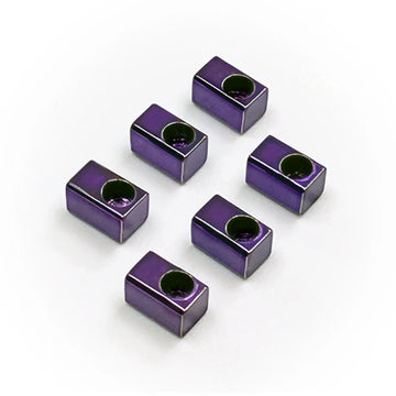 Floyd Rose Insert Blocks, Stainless Steel (6) - Purple