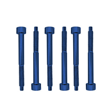 Floyd Rose String Lock Screws, Stainless Steel (6) - Blue