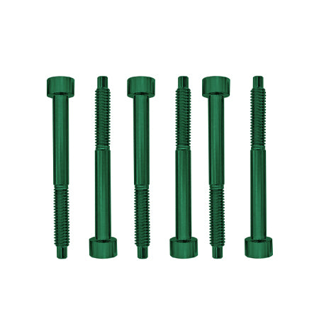Floyd Rose String Lock Screws, Stainless Steel (6) - Green