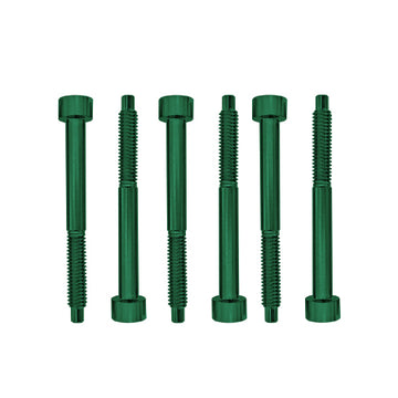 Floyd Rose String Lock Screws, Stainless Steel (6) - Green