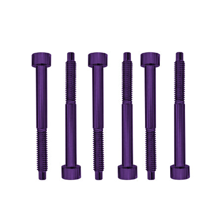 Floyd Rose String Lock Screws, Stainless Steel (6) - Purple
