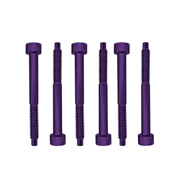 Floyd Rose String Lock Screws, Stainless Steel (6) - Purple