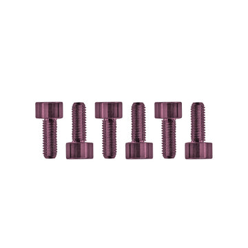Floyd Rose Saddle Mounting Screws, Stainless Steel (6) - Pink