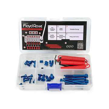 Floyd Rose Stainless Steel Hardware Upgrade Kit - Blue