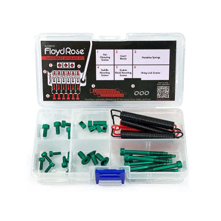 Floyd Rose Stainless Steel Hardware Upgrade Kit - Green