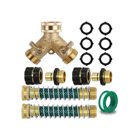 3/4" Garden Hose Fitting Quick Connectors Female and Male