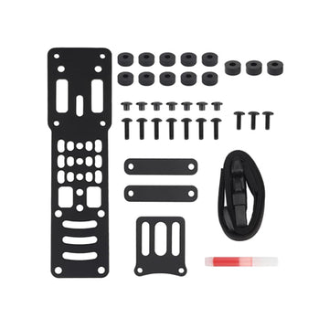 Tactical Sinking Holster Leg Hanging Extension Plate Adjustable Metal Modular Holster Adaptor Leg Drop Organizer