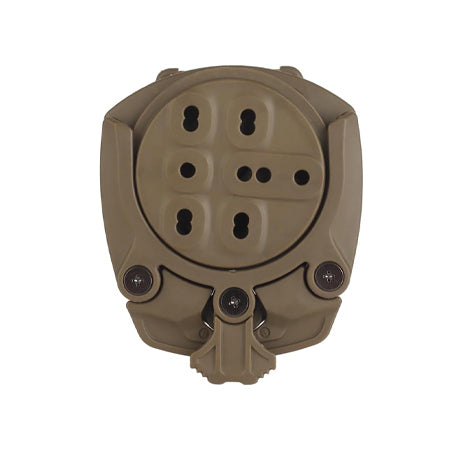 Tactical Gun Holster Adapter,Drop Leg Platform Adapter 360 Degree Revolve Quick Locking Gun Modular Holster Adapter Base Accessories