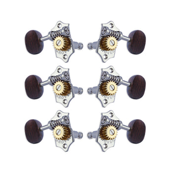H97-18CA W/Rosewood Buttons, Chrome