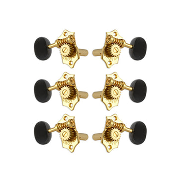 H97-18GA W/Ebony Buttons, Gold