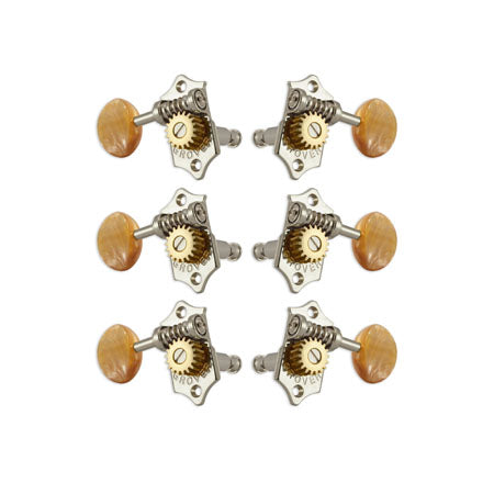 H97-18NA w/Acyrlic buttons, nickel