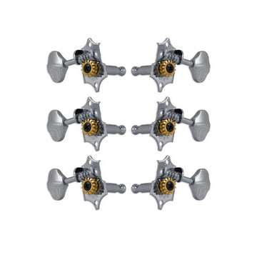 Sta-tite™ horizontal chrome set 6 3 + 3