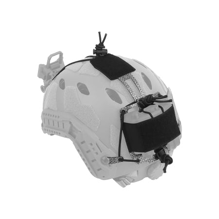 PVS31 NVG Battery Box Storage Pouch,Adjustable Fast Helmet Retention System,T-Shaped Battery Holder Pack with Counterweight Bag