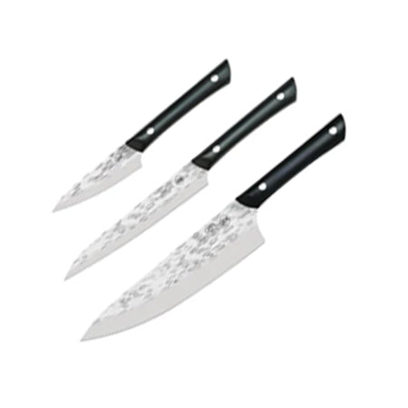 Kai PRO 3 Piece Starter Kitchen Knife Set, Includes 8" Chef's Knife 3.5"