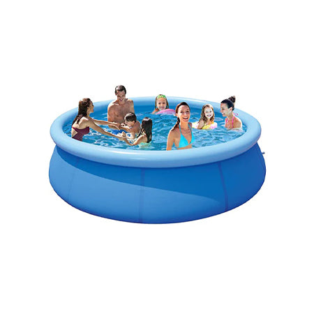 Swimming Pool for Family Kids and Adults - 12ft 30in Outdoor Pools Above Ground Easy Set Swimming Pool Kids Pools Inflatable Pool for Kiddie/Toddler Use in Garden, Backyard Outdoor Pool (Blue)