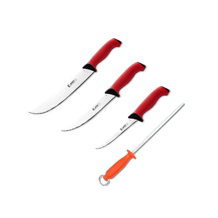 Series Butcher Knife Set - 10" Cimeter - 8" Breaking - 6