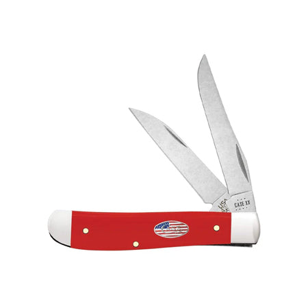 Case xx Knives American Workman Red Mini Trapper 73927