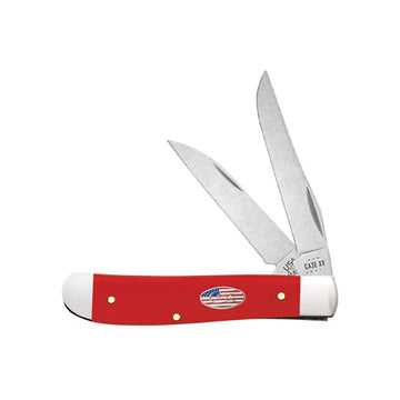 Case xx Knives American Workman Red Mini Trapper 73927