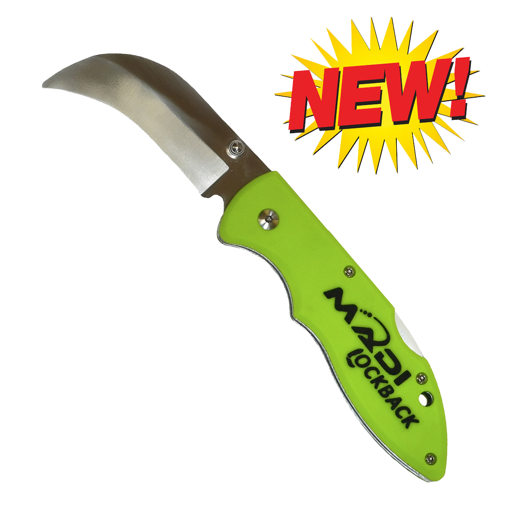 MADI LOCKBACK Blunted Tip Lineman Knife