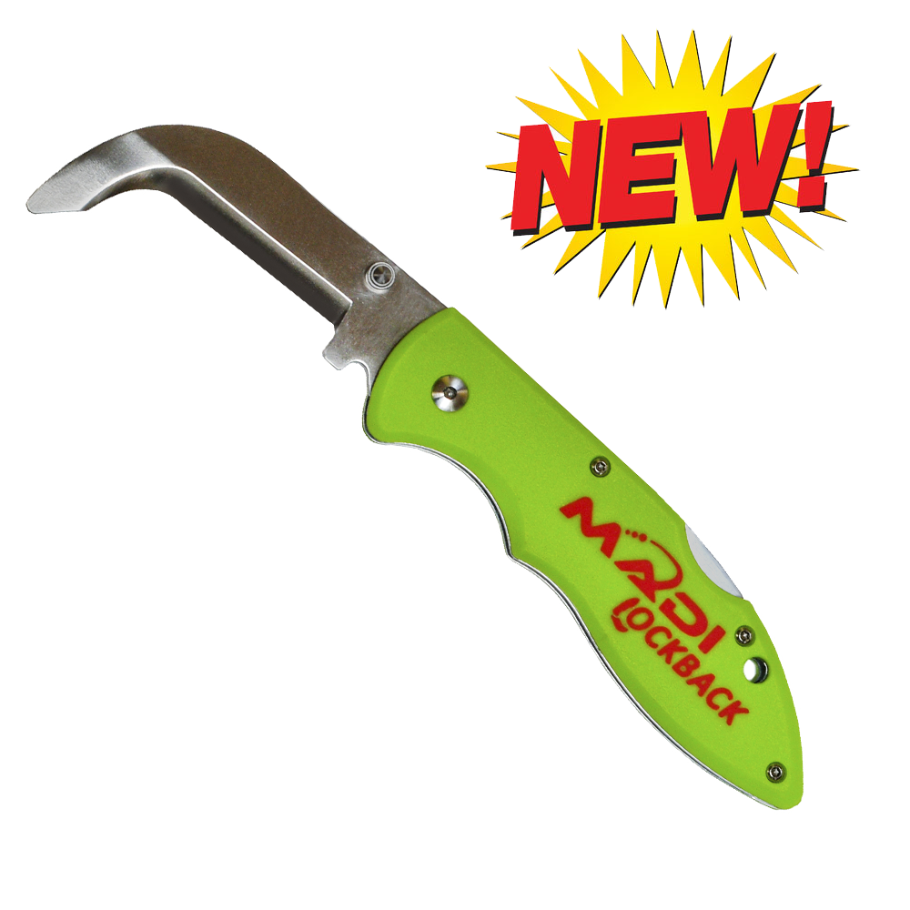 MADI Lockback Lineman Knife - Safety Blade