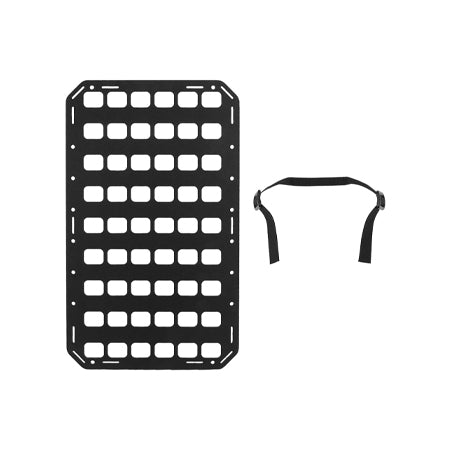8x12.5inch Tactical MOLLE Organizer Platform for IFAK Pouch Gun Holster, Rigid Molle Panel Portable Insert Backpack Hunting Attachment