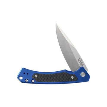 Case XX 25882 Blue Aluminum Handle Single Blade Marilla