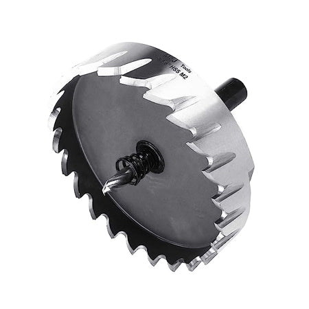 McJ Tools 3-5/8 Inch HSS M2 Drill Bit Hole Saw for Metal, Steel, Iron, Alloy, Ideal for Electricians, Plumbers, DIYs, Metal Professionals