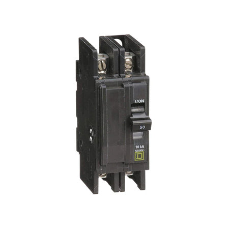 Unit Mount Circuit Breaker, QOU, Number of Poles 2, 50 Amps, QOU250