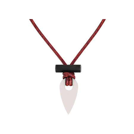 Spark Necklace™ Fire Starter Necklace for Outdoors | Zirconia & Ferrocerium Pendant