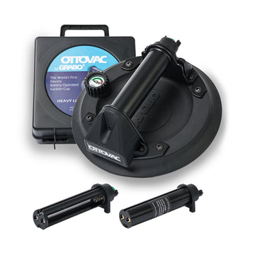 OTTOVAC Li-ion Vacuum Suction Cup Kit for Glass & Smooth Surfaces