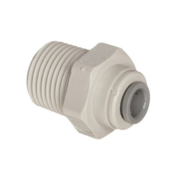 PI011224S  Acetal Copolymer Tube Fitting, Straight Adaptor