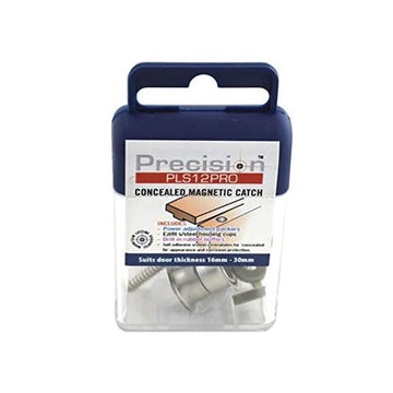 Magnetic Catch with Adjustable Black (16 mm to 30 mm Door)