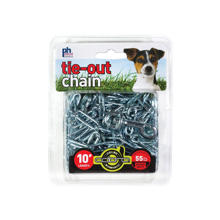 Prevue Pet Products 10 Foot Tie-out Chain Medium Duty