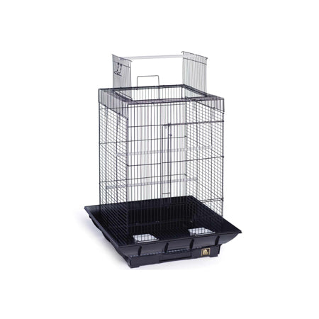 Clean Life Play Top Bird Cage - Red & Black