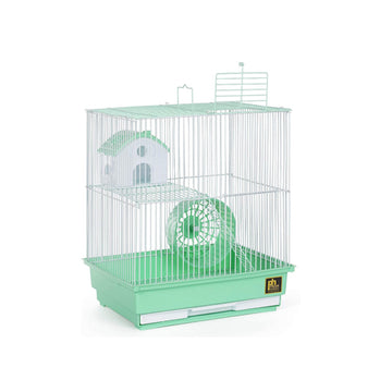 Prevue Pet Products Two Story Hamster Cage - Green