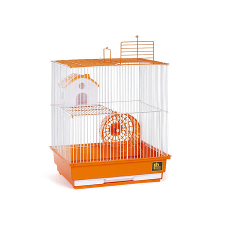 Prevue Pet Products Two Story Hamster Cage - Orange