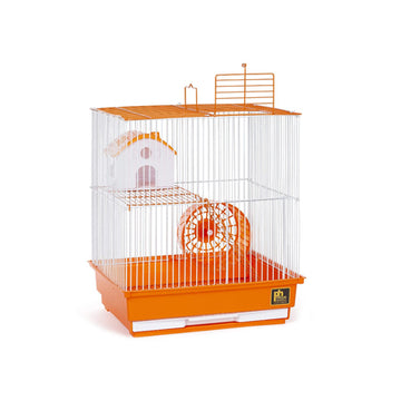 Prevue Pet Products Two Story Hamster Cage - Orange