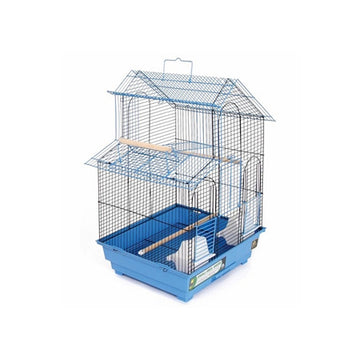 House Style Bird Cage - Red