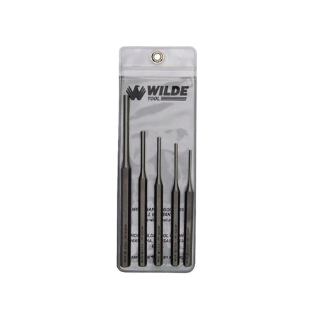 5 Pin Punch Set, 5-Piece, Steel